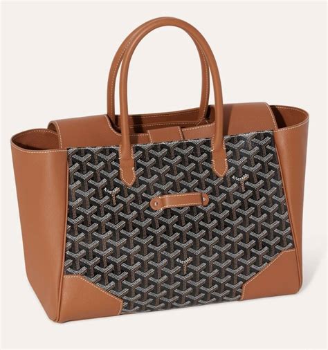 goyard saigon bag size|Goyard saigon tote bag.